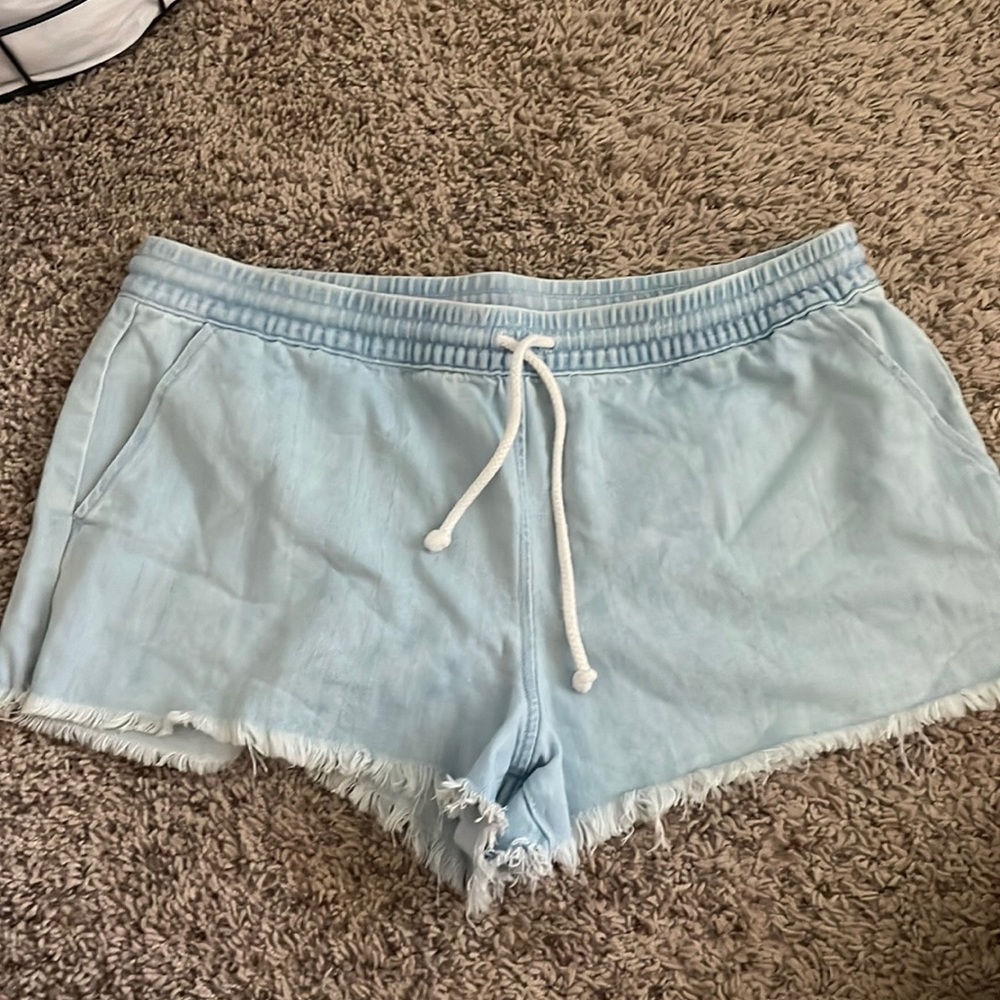 Tie loose Jean short